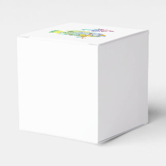 Caja Para Regalos Pescado pescador con paraguas