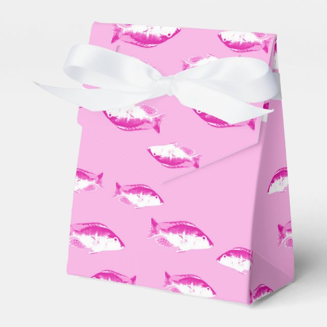 Caja Para Regalos Pescado rosa (Front Side)