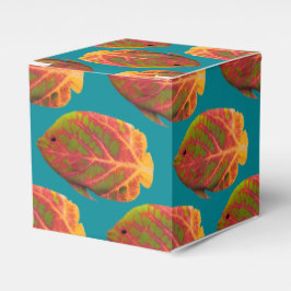 Caja Para Regalos Pescado tropical de hoja de ave 1