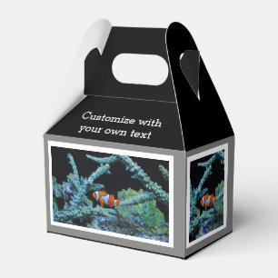 Caja Para Regalos Pescados del payaso en coral