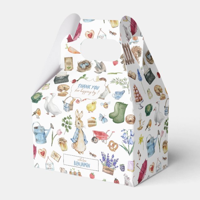 Caja Para Regalos Peter conejo (Front Side)