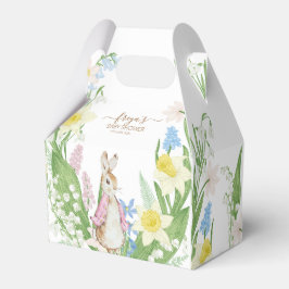 Caja Para Regalos Peter: La primavera del conejo florece en Baby Sho