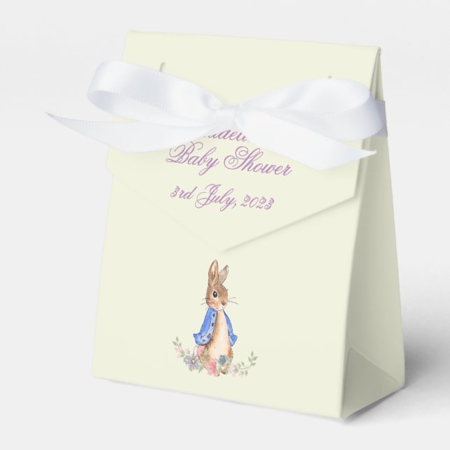 Caja Para Regalos Peter the Rabbit Baby Shower (Front Side)