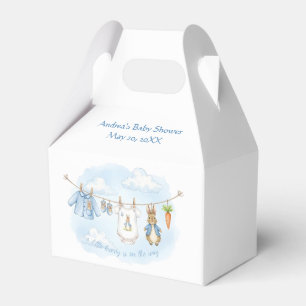Caja Para Regalos Peter the Rabbit Cute Clothesline Baby Shower