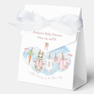 Caja Para Regalos Peter the Rabbit Girl Clothesline Baby Shower