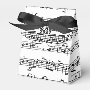 Caja Para Regalos Piano Sheet Music para Recital