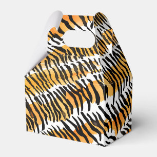 Caja Para Regalos Pieles modernas de tigre a rayas Imprimir animales