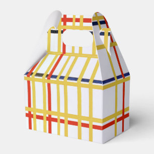 Caja Para Regalos Piet Mondrian Ciudad de Nueva York I Arte Abstract
