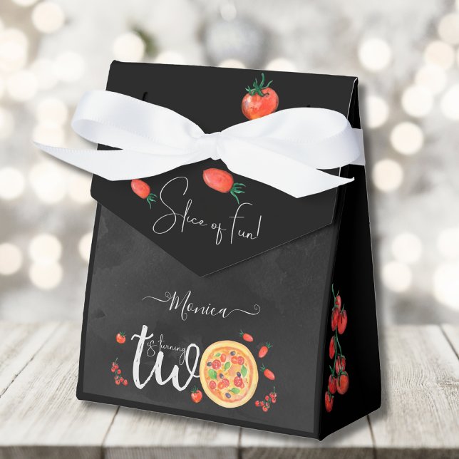 Caja Para Regalos Pieza de diversión, segundo cumpleaños (Subido por el creador)