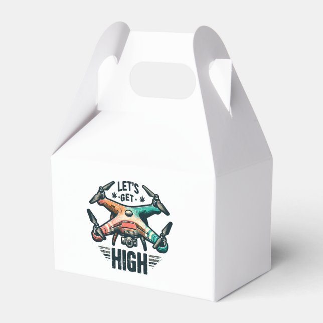 Caja Para Regalos Piloto de drones (Front Side)