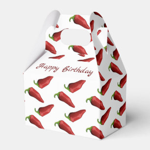 Caja Para Regalos Pimientos de ají rojos