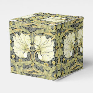 Caja Para Regalos Pimpernel Yellow Green Floral Pattern Vintage Wall