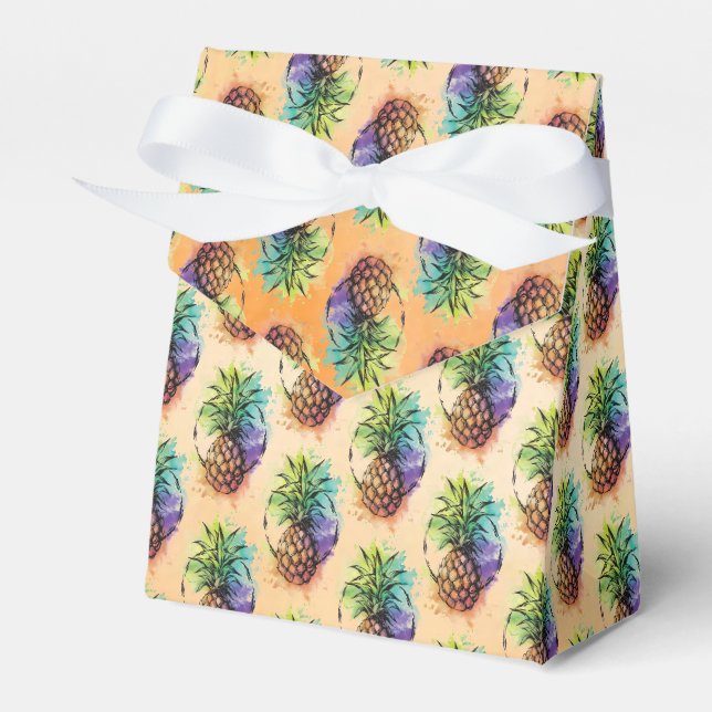 Caja Para Regalos Piña (Front Side)
