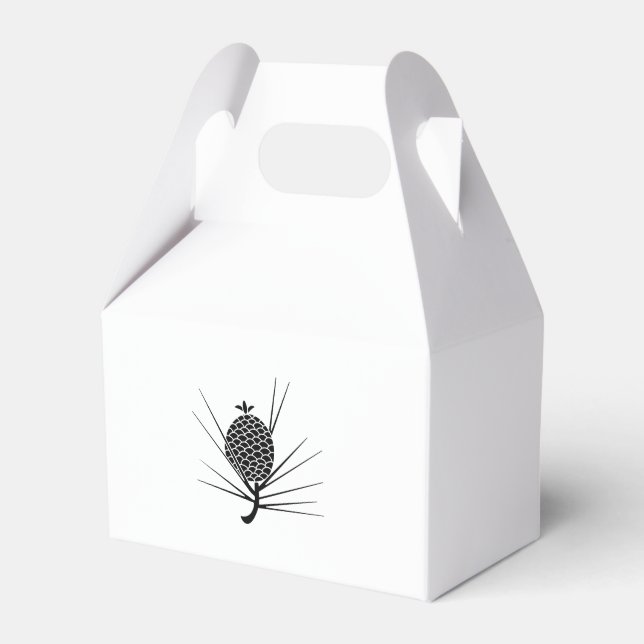 Caja Para Regalos Piña con agujas (Front Side)