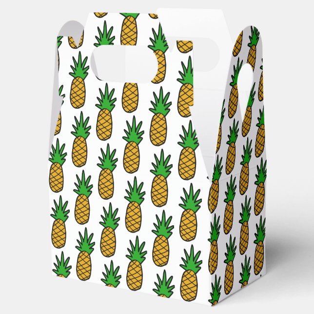 Caja Para Regalos Piñas (Abierto)