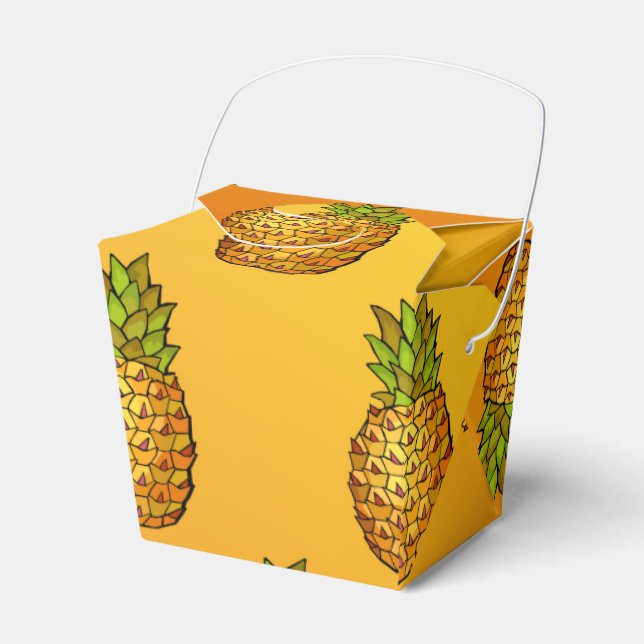 Caja Para Regalos Piñas (Front Side)