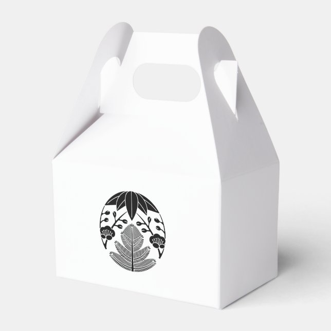 Caja Para Regalos Pine bamboo ume (Front Side)