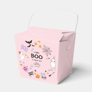 Caja Para Regalos Pink A Little Boo Cuo Fantasma Baby Shower