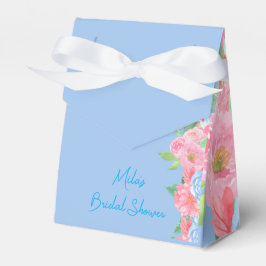 Caja Para Regalos pink and blue floral