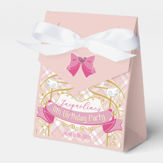 Caja Para Regalos Pink Art Nouveau Princess Birthday