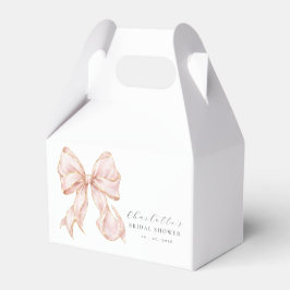 Caja Para Regalos Pink Bow Bridal Shower