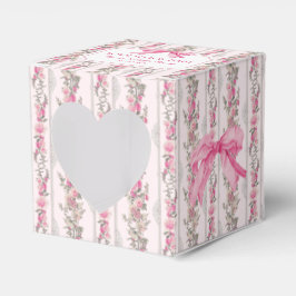 Caja Para Regalos Pink Bow Love Shack Baby Shower GIft