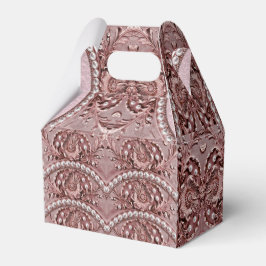 Caja Para Regalos Pink Flower Favor Box