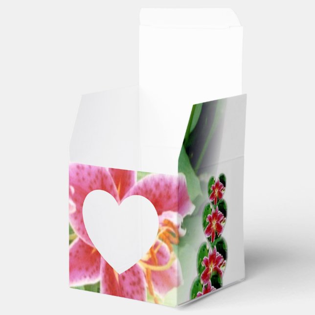 Caja Para Regalos Pink Lilies (Abierto)