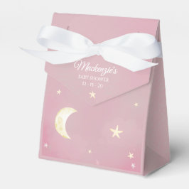 Caja Para Regalos Pink Twinkle Little Star Sky Baby Shower