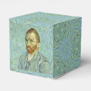 Caja Para Regalos Pintura de Bella Artes de autorretrato de Vincent