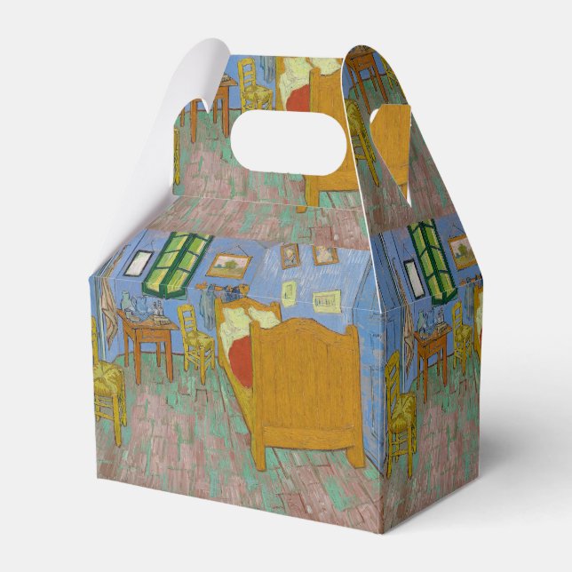 Caja Para Regalos Pintura de dormitorio Vincent Van Gogh (Front Side)