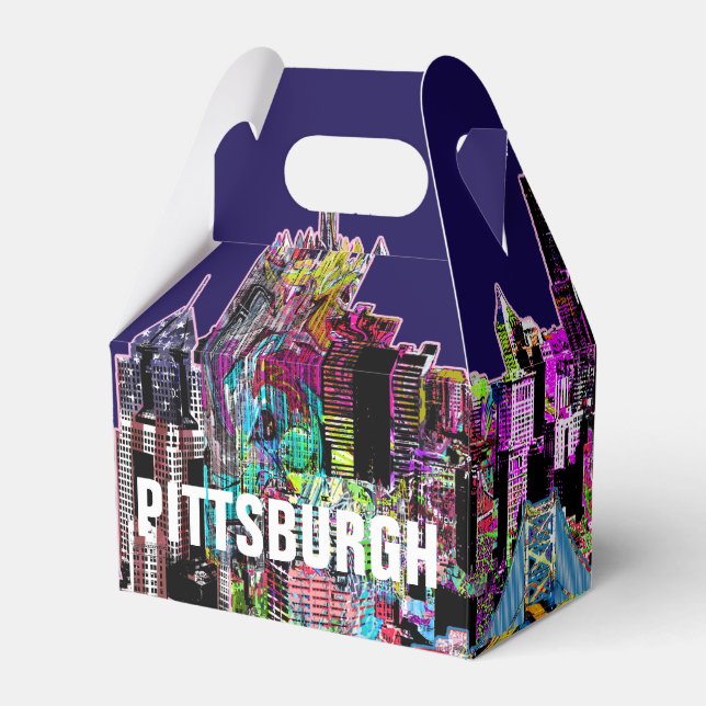 Caja Para Regalos Pittsburgh, Pennsylvania en graffiti (Front Side)