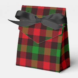 Caja Para Regalos Placa verde y roja