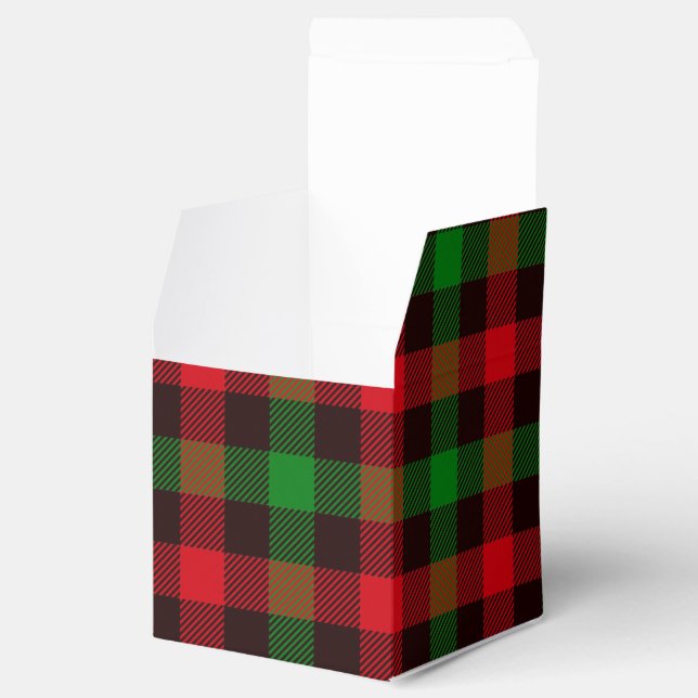 Caja Para Regalos Placa verde y roja (Abierto)