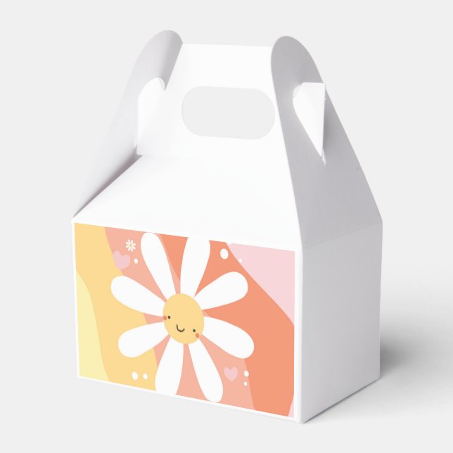 Caja Para Regalos Placas de fiesta de cumpleaños hippie del Fiesta d (Front Side)