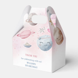 Caja Para Regalos Planetas del espacio exterior Boy Galaxia Primer V