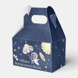 Caja Para Regalos Planetas del espacio exterior Boy Galaxia Primer V