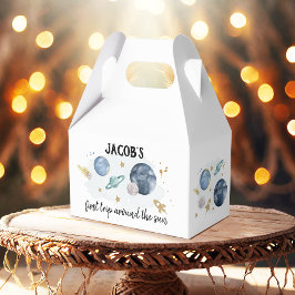 Caja Para Regalos Planetas del espacio exterior Boy Galaxia Primer V