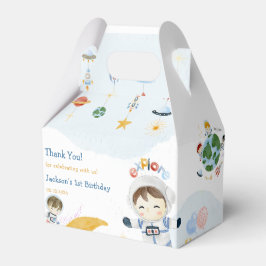 Caja Para Regalos Planetas del espacio exterior y fiesta de cumpleañ