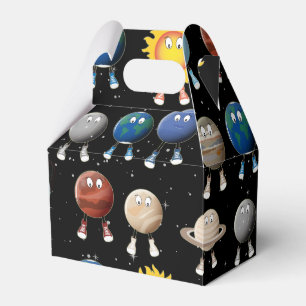Caja Para Regalos Planetas y el sistema solar