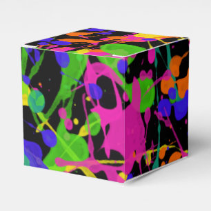 Caja Para Regalos Plantas de pintura de las luces del norte