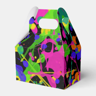 Caja Para Regalos Plantas de pintura de las luces del norte