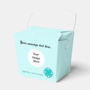 Caja Para Regalos Plantilla de cinta de cinta azul/Verde azulada por