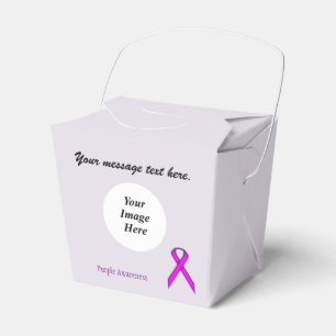 Caja Para Regalos Plantilla de cinta morada estándar por Kenneth Yon