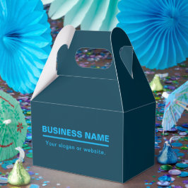Caja Para Regalos Plantilla de nombre de empresa moderno en negrita