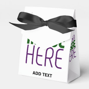CAJA PARA REGALOS PLANTILLA DE TEXTO DE IMAGEN BLANCA SIMPLE EDITABL