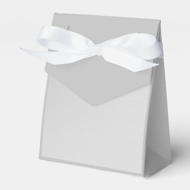 Caja Para Regalos Plata lisa (Front Side)