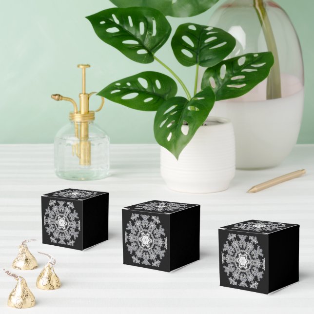 Caja Para Regalos Plateado (Múltiple)