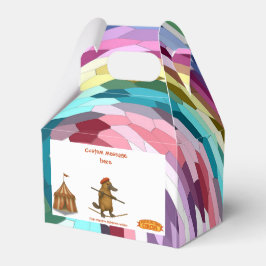 Caja Para Regalos Plato ornitorrinco equilibrista