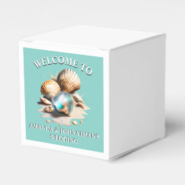 Caja Para Regalos Playa marina náutica concha 3D conchas marinas